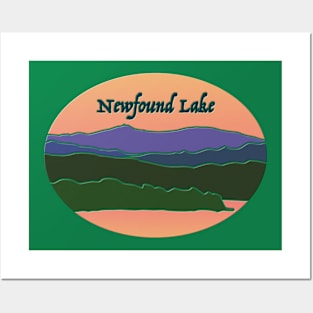 Newfound Lake Summer Motif Posters and Art